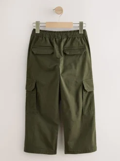 Groen - Woven Cargo Trousers (3-16yrs)