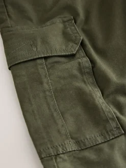 Groen - Woven Cargo Trousers (3-16yrs)