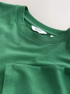 Groen bos - Relaxed fit - Zwaar T-shirt