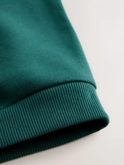 Groen met tijgerprint - Sweatshirt met ronde hals en all-over print (3 mnd - 7 jr)
