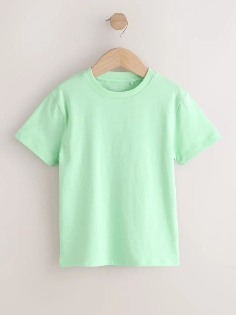 Groen/blauw/geel/paars - Set van 4 T-shirts met korte mouwen (3-16 jr)