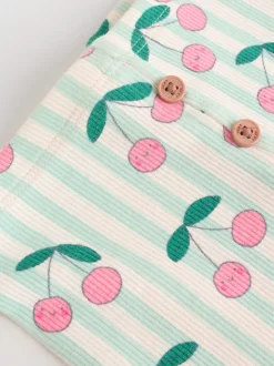 Groen/grijs - Baby Sweatshirt and Leggings 2 Piece Set (0mths-2yrs)