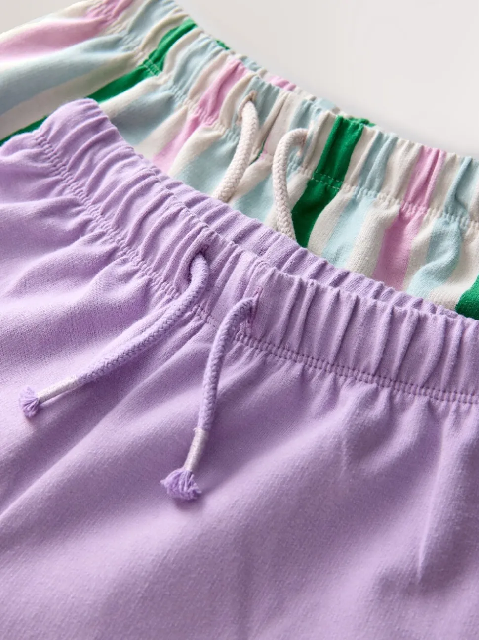 Groen/roze - Set van 2 tops en broeken (3mnd -7jr)