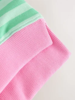 Groen/roze - Sweatshirt (3 - 16 jr)