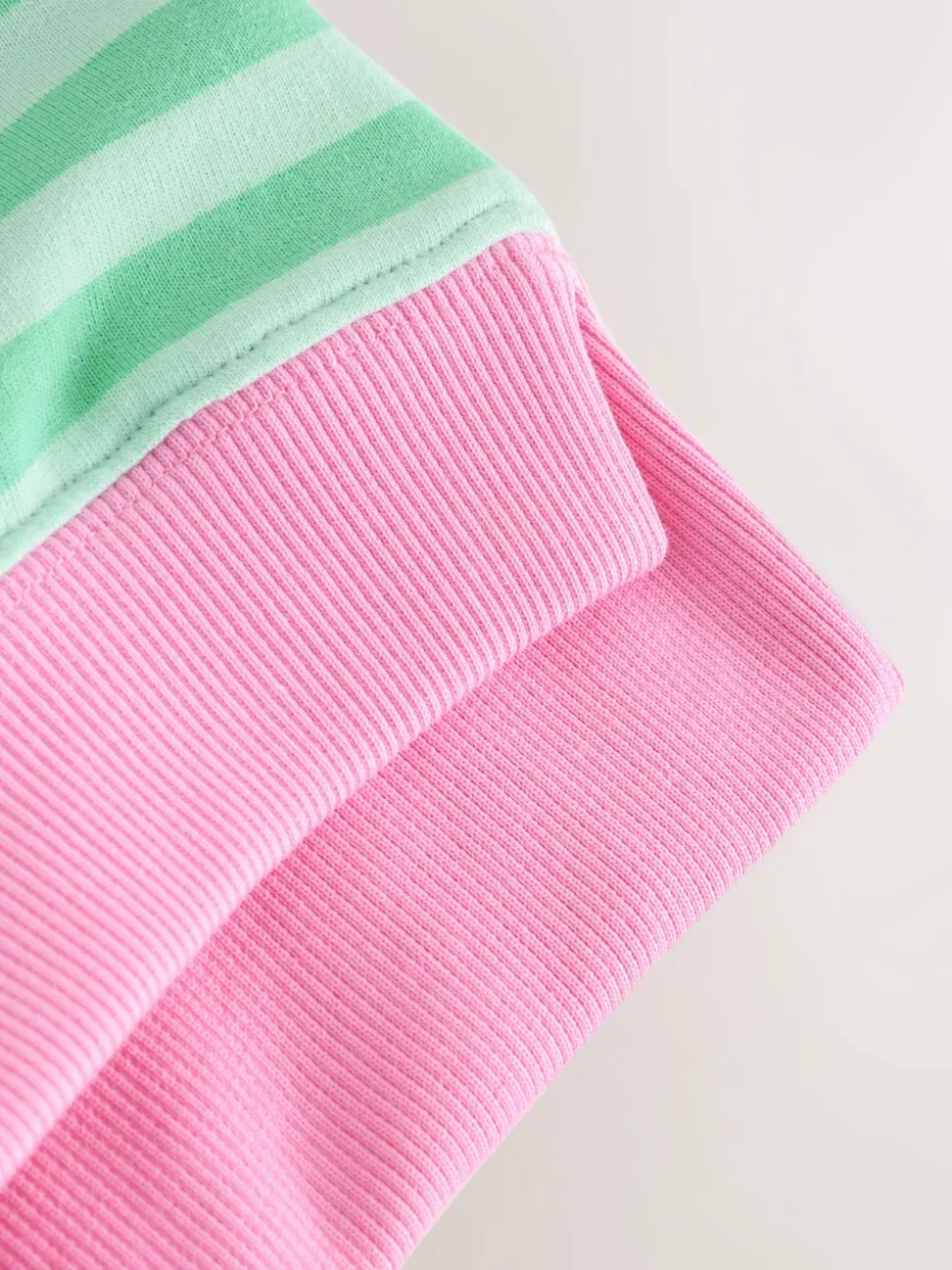 Groen/roze - Sweatshirt (3 - 16 jr)