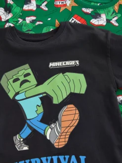 Groen/zwart Minecraft - Licentie Joggingbroeken Pyjama's 2 verpakking (5-16jr)