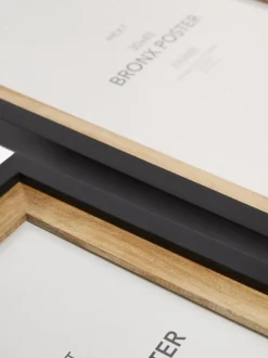 Grote fotolijst van Bronx-hout