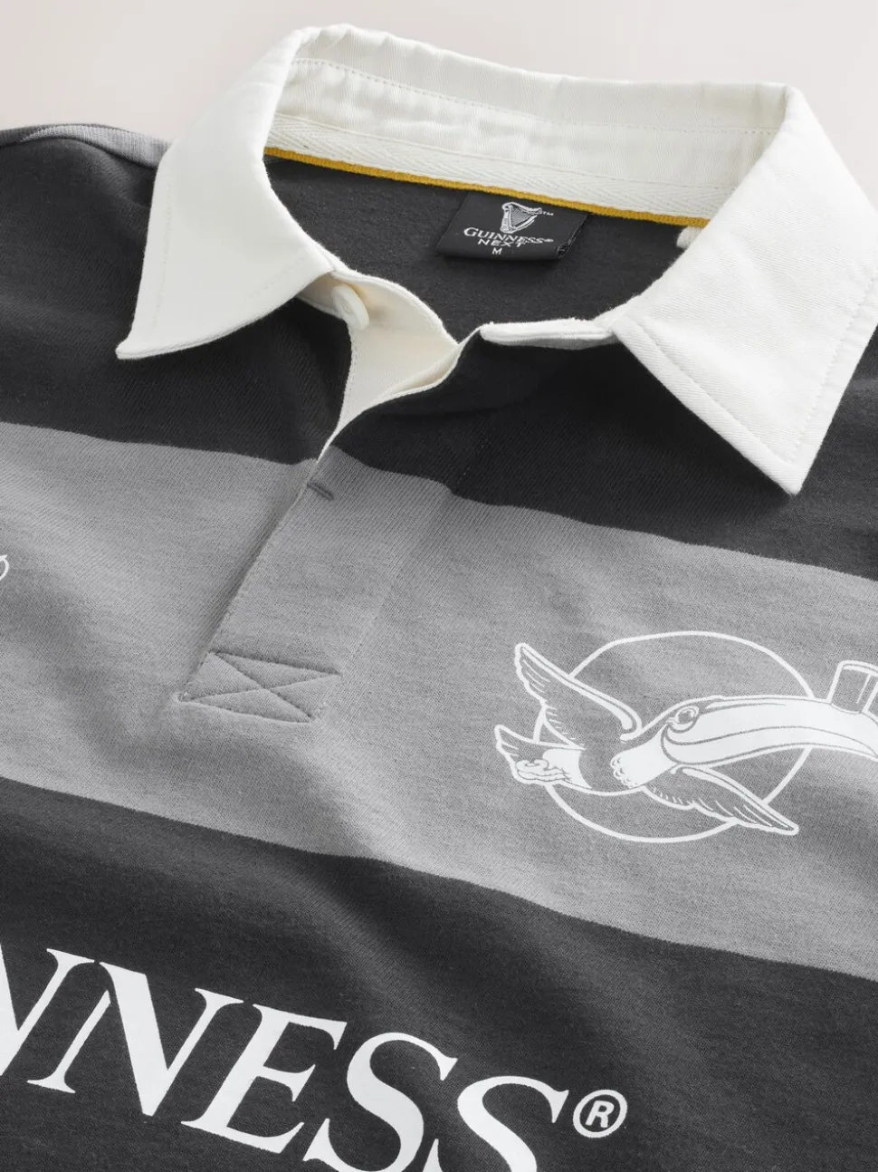 Guinness Zwart - Rugbyshirt