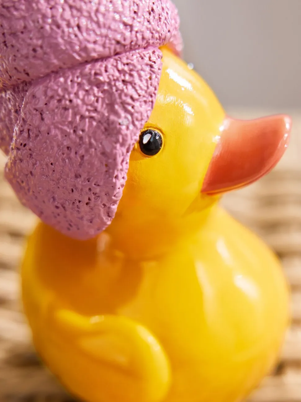 Hair Wrap Duck Bathroom Ornament