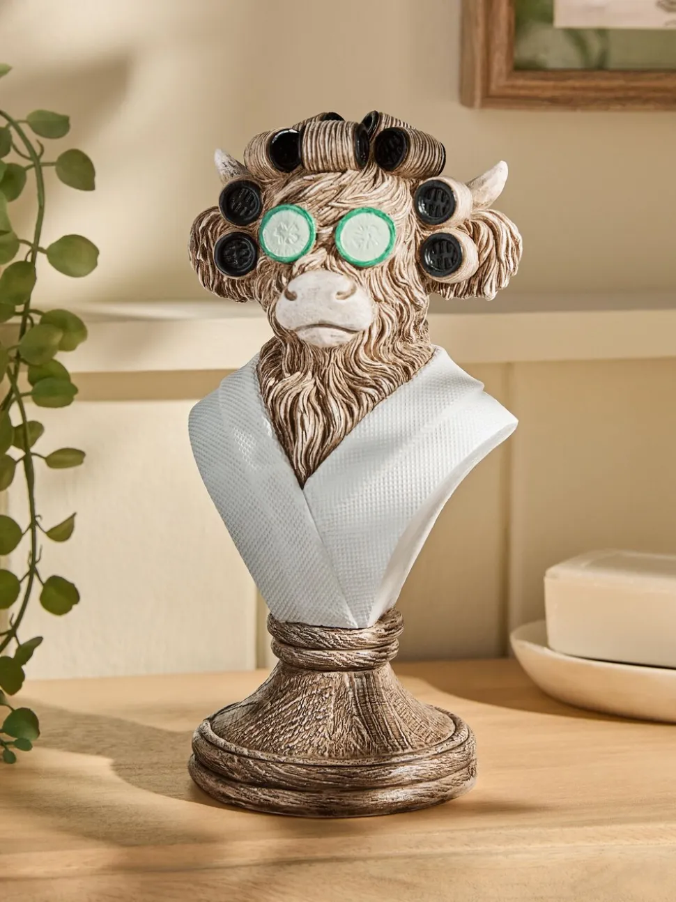 Hamish Pamper Bust Bathroom Ornament