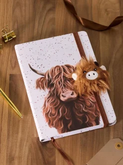 Hamish the Highland Cow A5 Lined Notebook