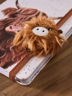 Hamish the Highland Cow A5 Lined Notebook