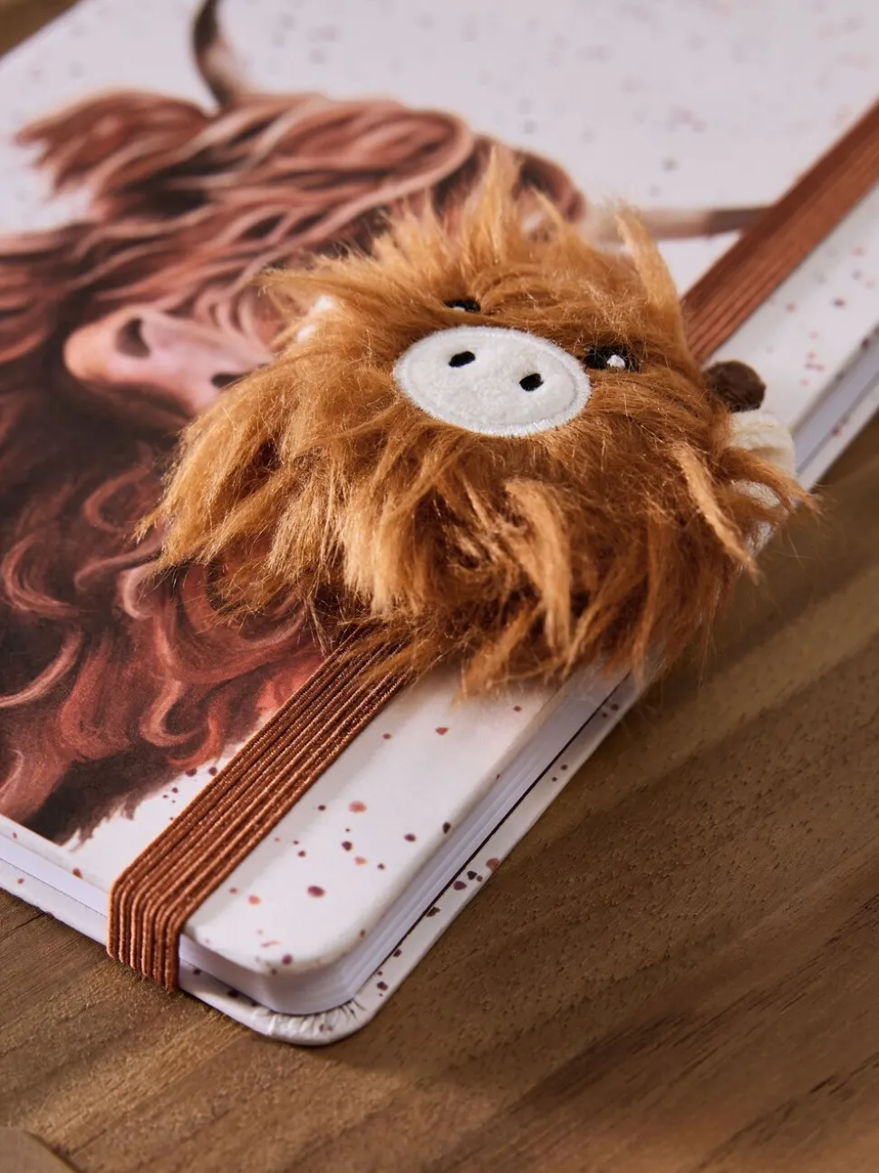 Hamish the Highland Cow A5 Lined Notebook