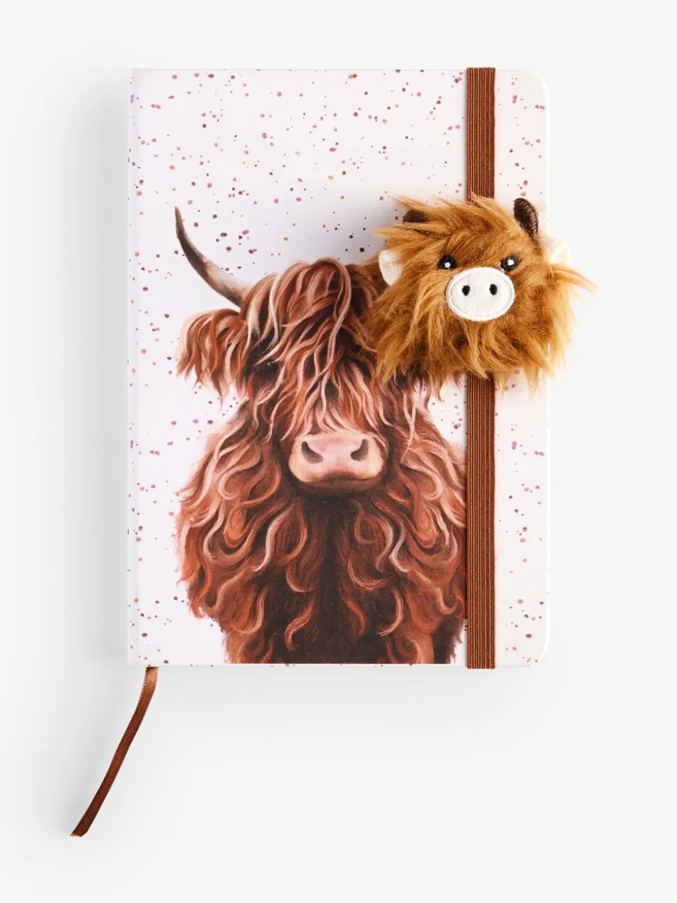 Hamish the Highland Cow A5 Lined Notebook