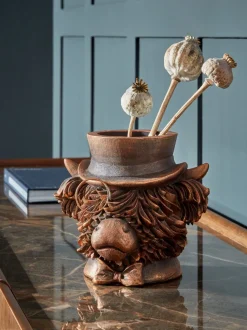Hamish The Highland Cow bloemenvaas