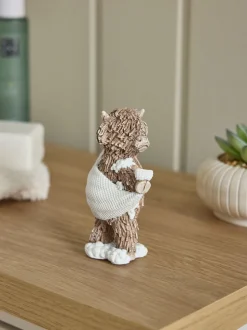 Hamish the Highland Cow badkamerdecoratie