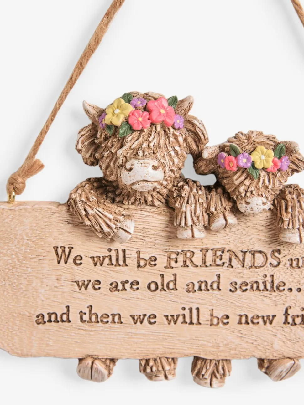 Hamish The Highland Cow Friends decoratiehanger