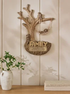 Hamish The Highland Cow Family Tree Wall Art