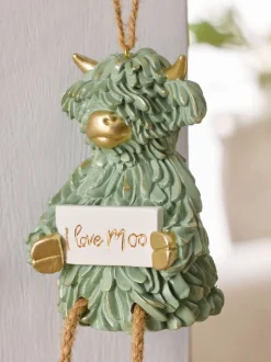 Hamish The Highland Cow I Love Moo hangdecoratie