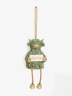 Hamish The Highland Cow I Love Moo hangdecoratie