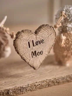 Hamish The Highland Cow Love Ornament