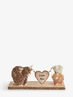 Hamish The Highland Cow Love Ornament