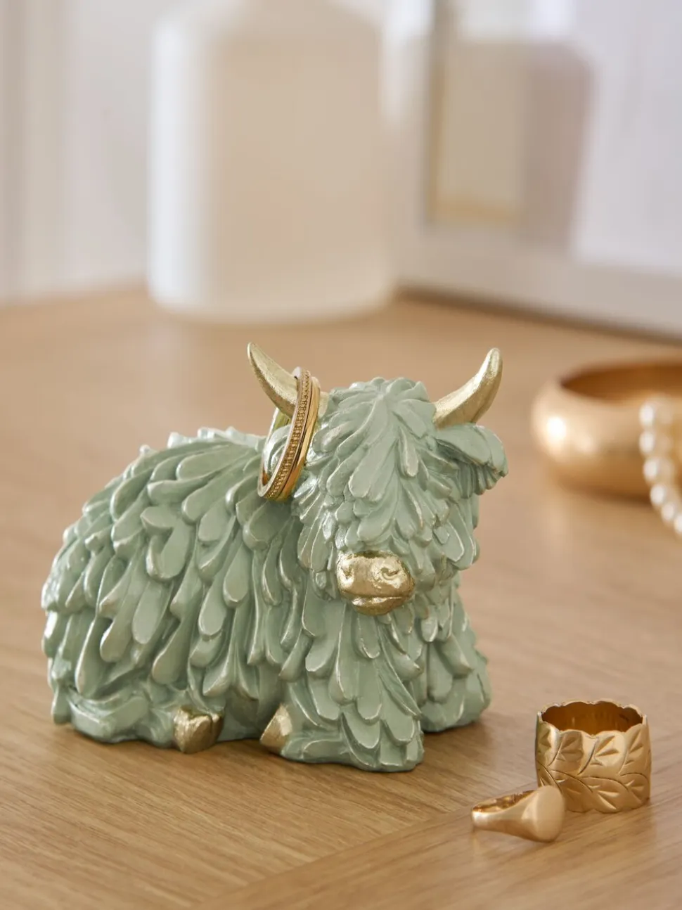 Hamish The Highland Cow ringhouder