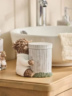 Hamish the Highland Cow Spa Storage Jar