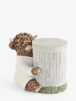 Hamish the Highland Cow Spa Storage Jar