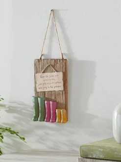 Hangdecoratie met regenlaars