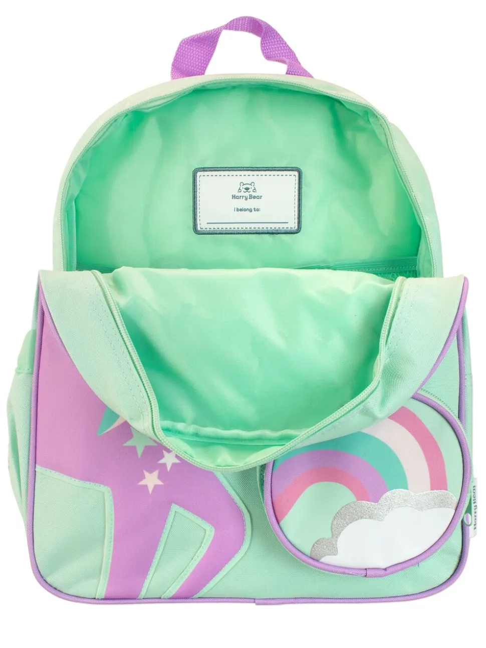 Harry Bear - Animal rugzak met eenhoornprint