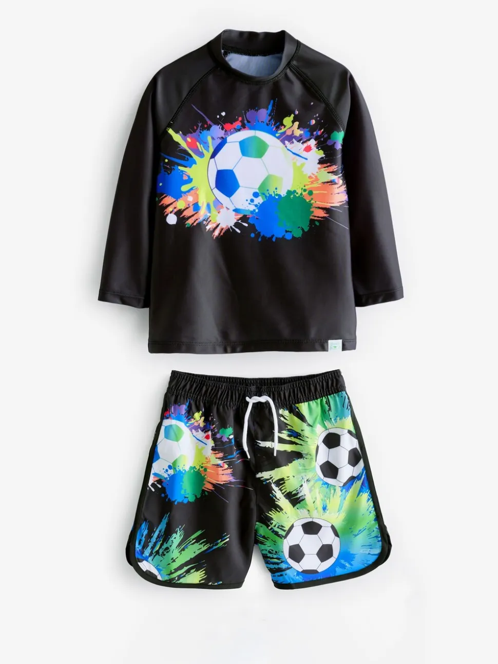 Harry Bear 2-delige zwemset in voetbalstijl