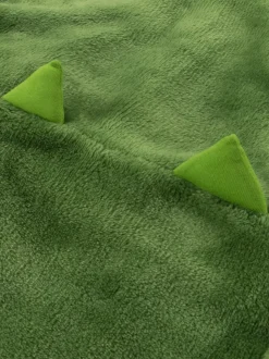 Harry Bear Dinosaur Fleece Dressing Gown With 3D Horns And Spikes