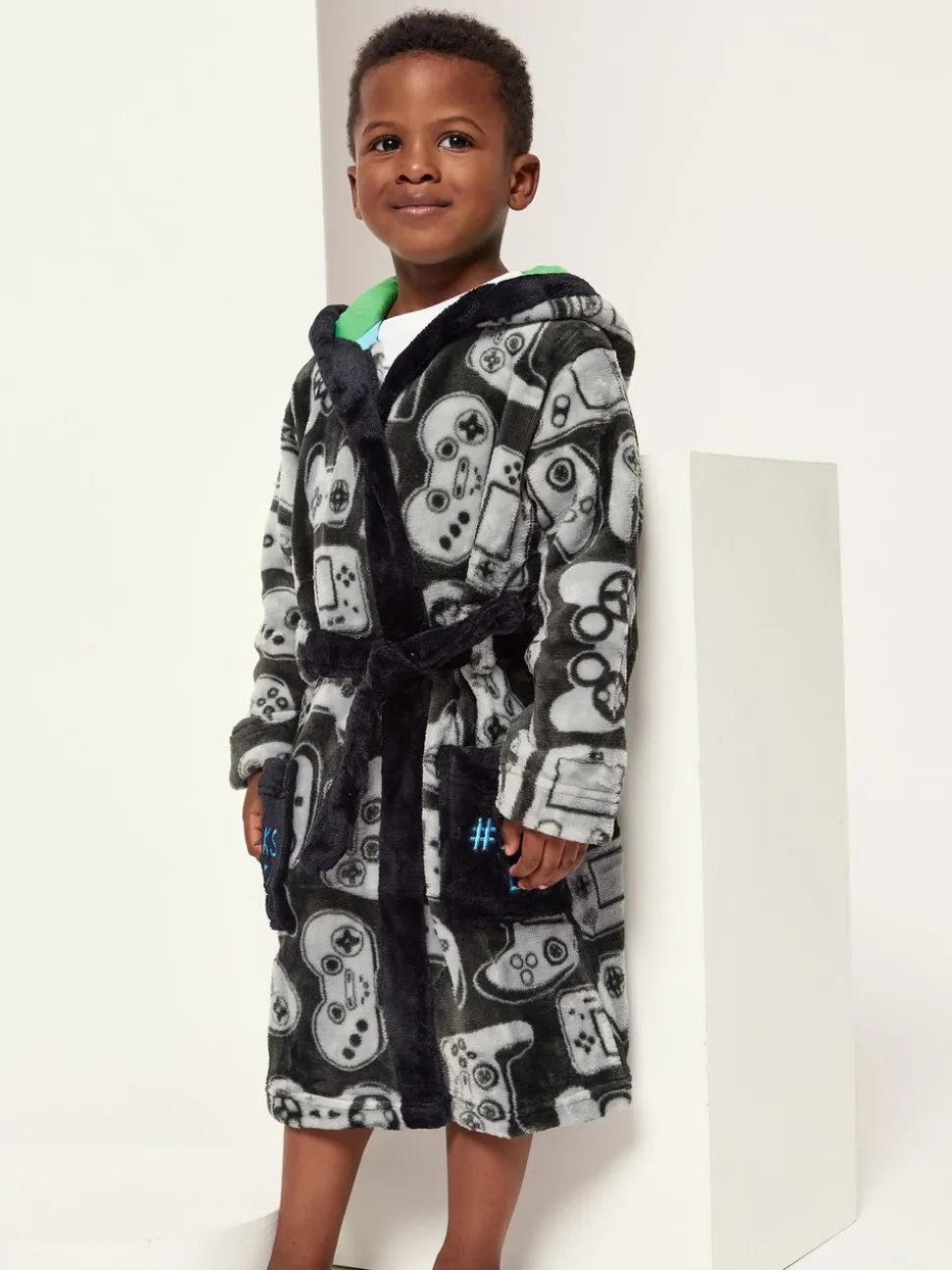 Harry Bear kamerjas met voetbalprint