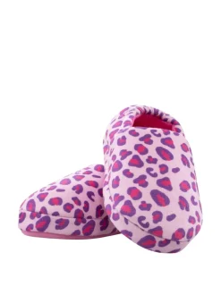 Harry Bear Leopard Print Slippers
