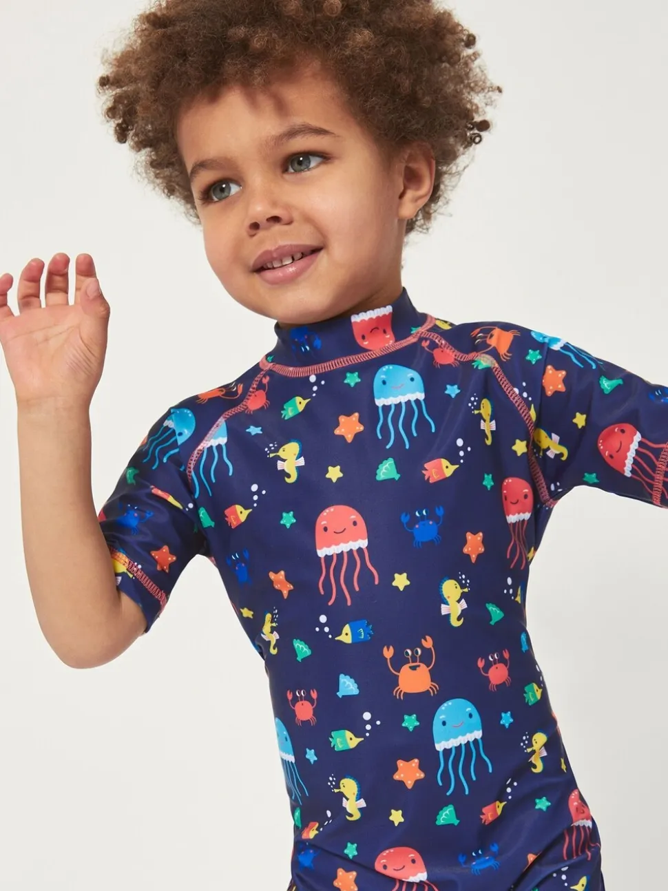 Harry Bear nautisch zeeleven zwem-surfpak voor jongens