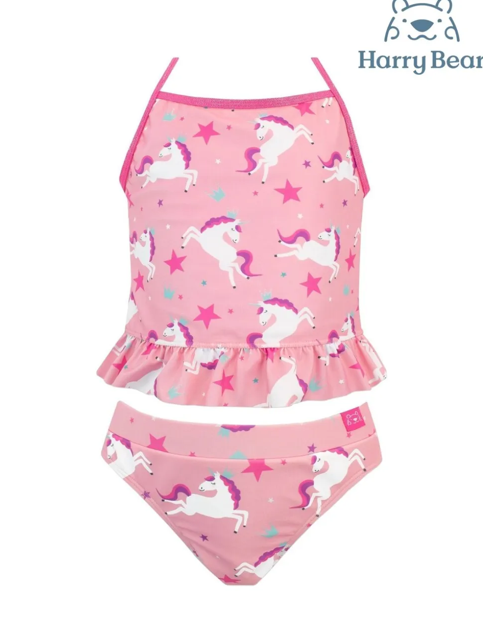 Harry Bear tankini met eenhoornprint, 2-delig badpak