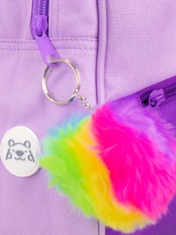 Harry Bear Unicorn Backpack with Pom Pom Keyring