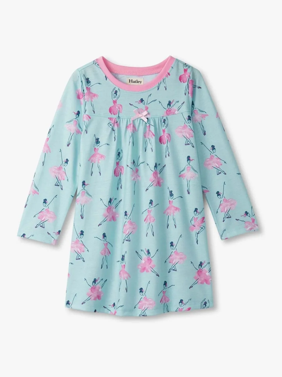 Hatley Blue Ballet School Long Sleeve Nightdress
