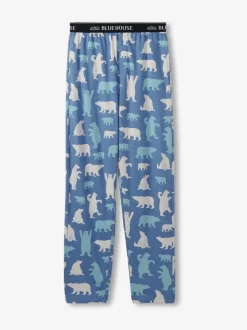 Hatley Blue Polar Bear Pyjama Bottoms