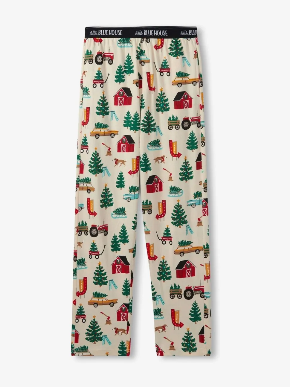 Hatley Natural Christmas Farm Pyjama Bottoms