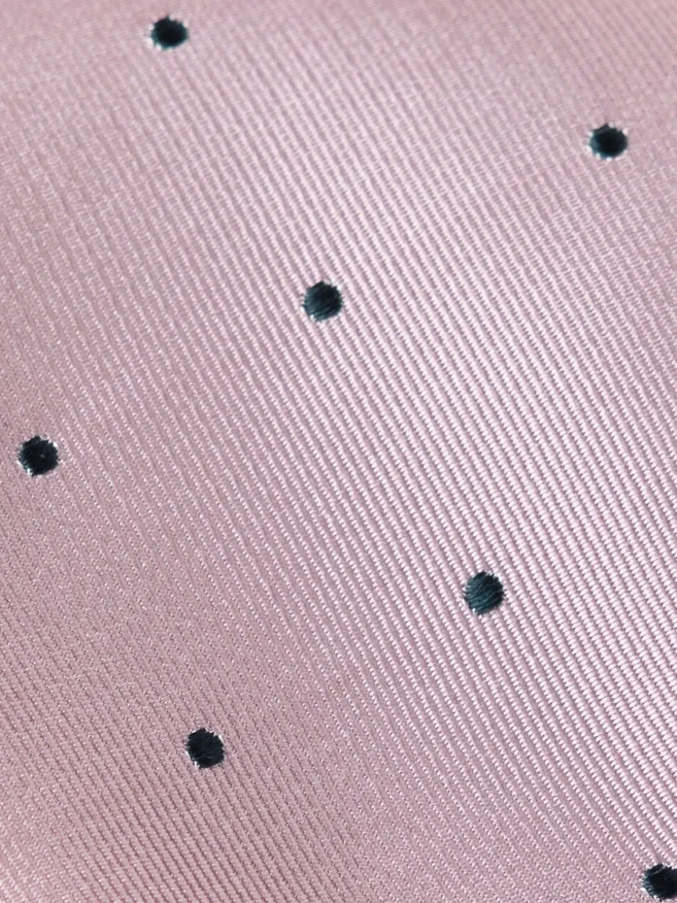 Hawes & Curtis Pink Spot Repp Tie