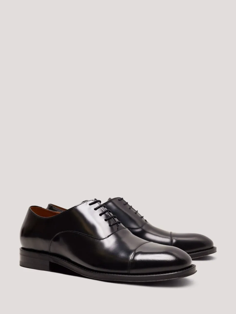 Hawes & Curtis zwarte Oxford schoenen