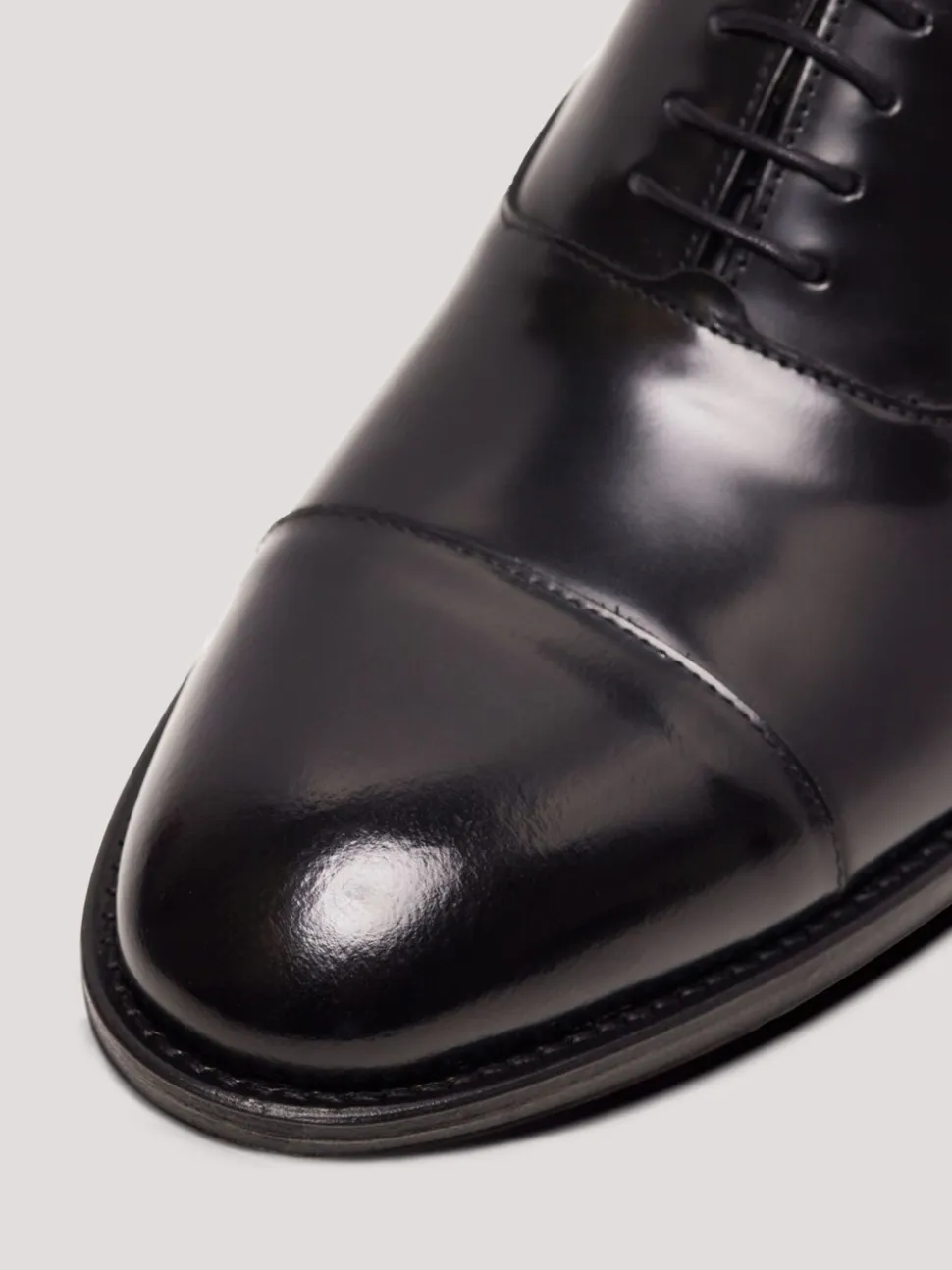 Hawes & Curtis zwarte Oxford schoenen