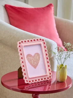 Hearts Ceramic Photo Frame