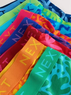 Helder patroon - 8 Boxershorts zonder plooi