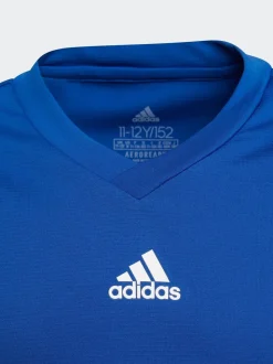 Helderblauw - Adidas - Team Base T-shirt