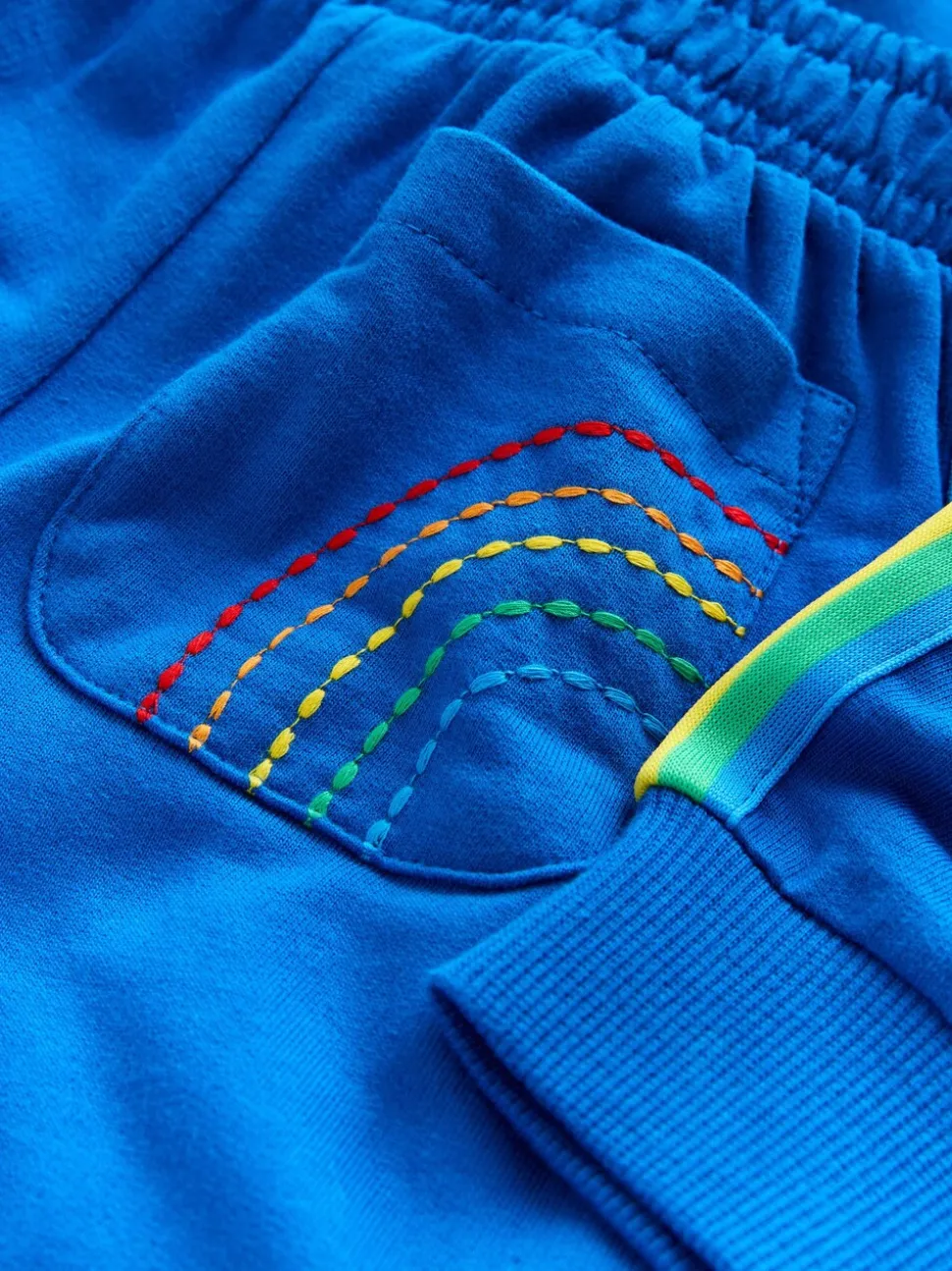 Helderblauw - Little Bird by Jools Oliver set van sweatshirt en joggingbroek