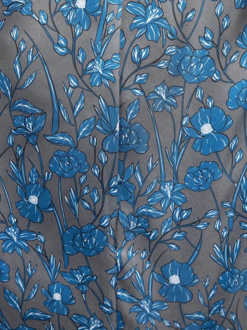 Helderblauw - Normale Pasvorm - Kostuum met twee knopen: colbert