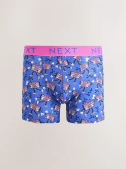 Heldere Disco Karakter - Verpakking van 8 - Boxershorts